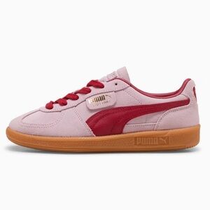 Puma Palermo Sneakers • Rose Mauve-Dark Crimson •Size 6.5